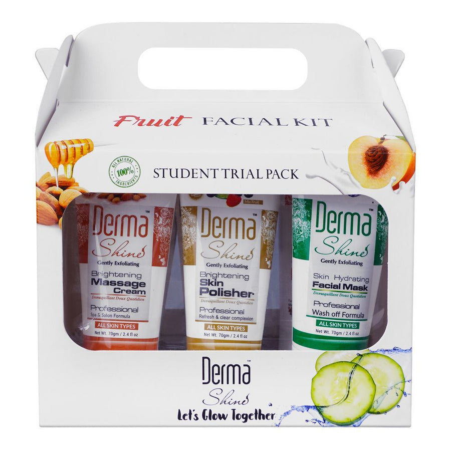 Derma Shine - Fruit Facial Kit, 6-Pack - 70g Best Price in Pakistan