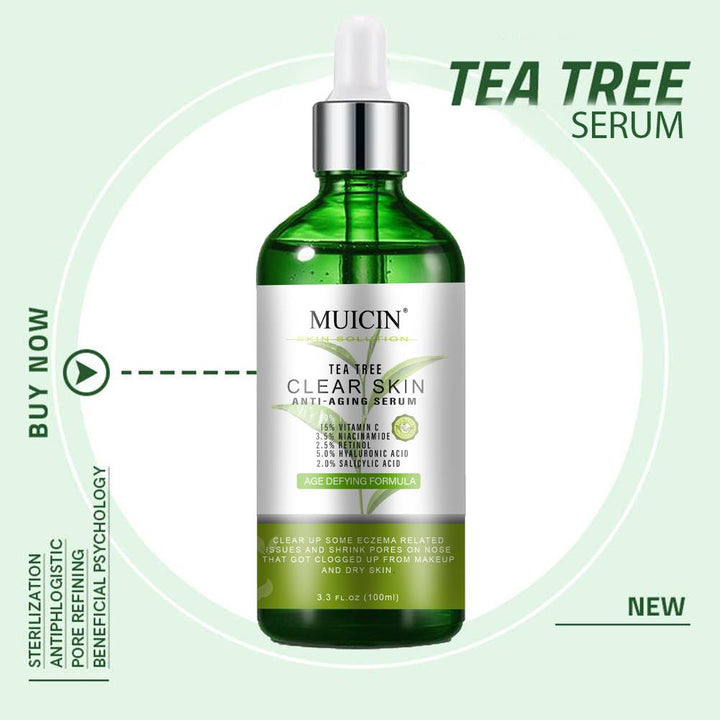 MUICIN - Tea Tree Anti Aging Clear Skin Face Serum - 100ml Best Price in Pakistan