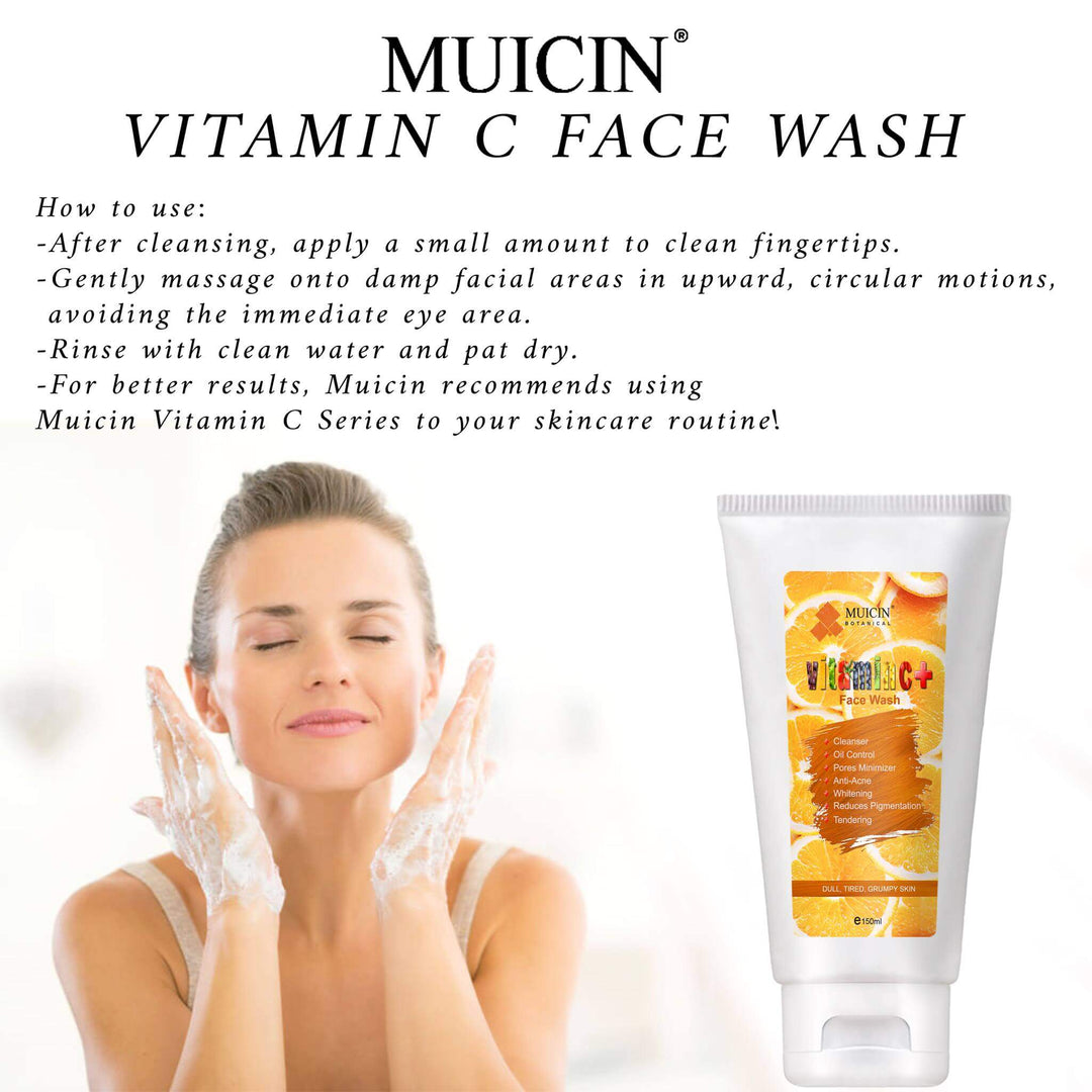 MUICIN - Vitamin C Plus Face Wash Best Price in Pakistan