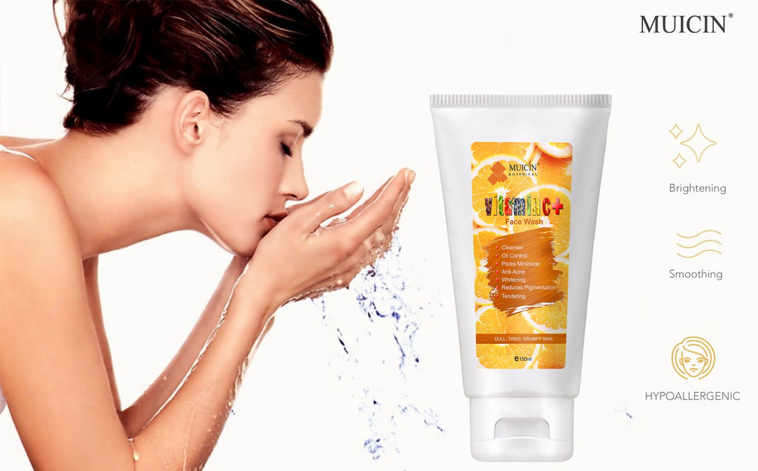 MUICIN - Vitamin C Plus Face Wash Best Price in Pakistan