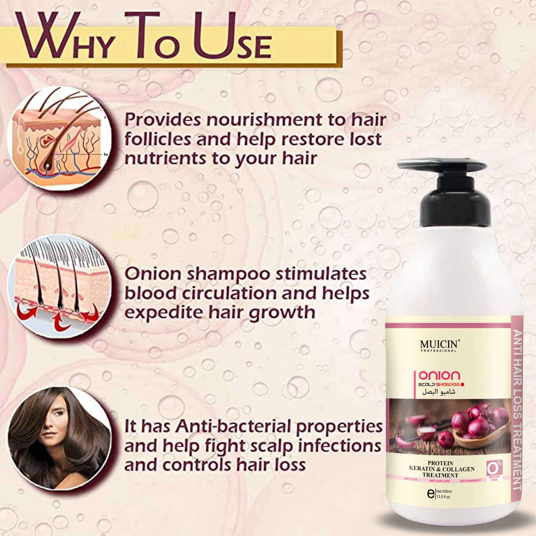 MUICIN - Onion Extract Shampoo Best Price in Pakistan