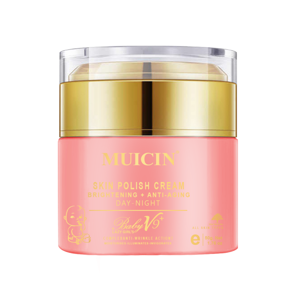 MUICIN - Baby V9 Jar Lazy Girl’s Skin Polish Cream - 50g Best Price in Pakistan