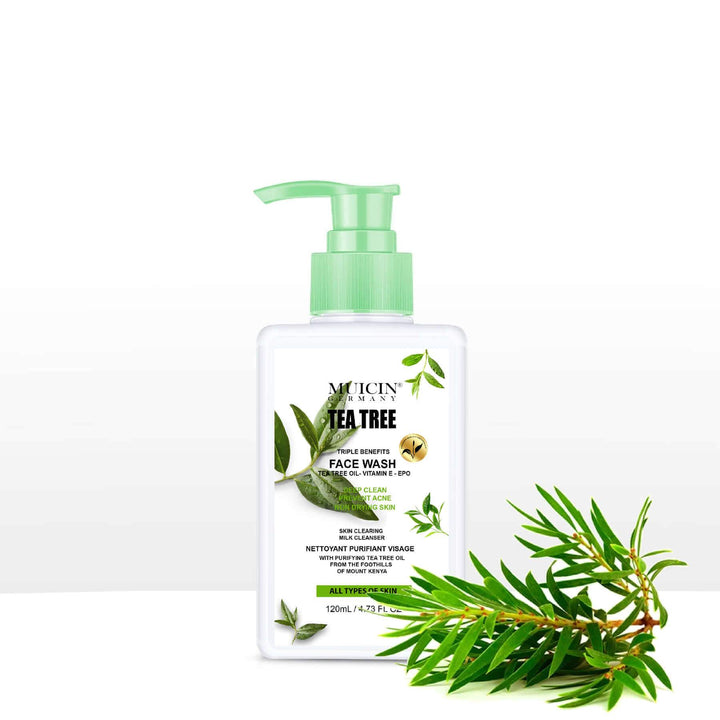 MUICIN - Tea Tree Face Wash - 120ml Best Price in Pakistan