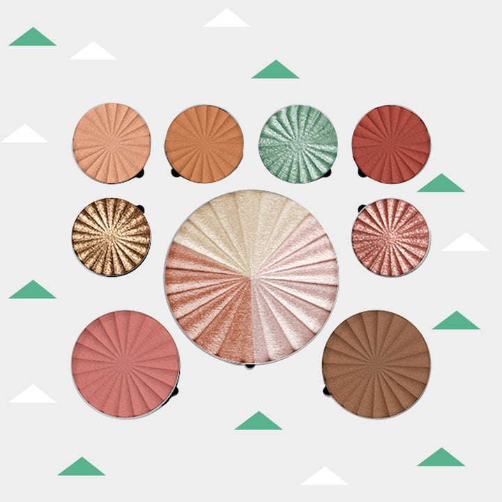 MUICIN - White Blusher & Eyeshadow Palette Best Price in Pakistan