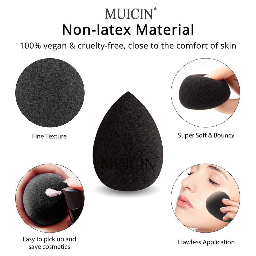 MUICIN - Makeup Blender Black Sponge Puff Best Price in Pakistan