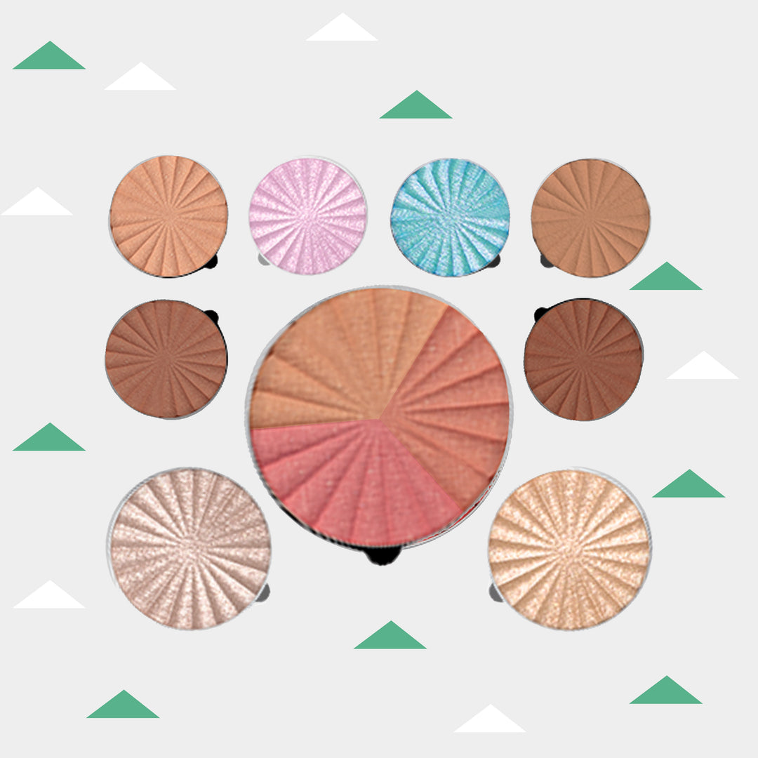 MUICIN - White Blusher & Eyeshadow Palette Best Price in Pakistan