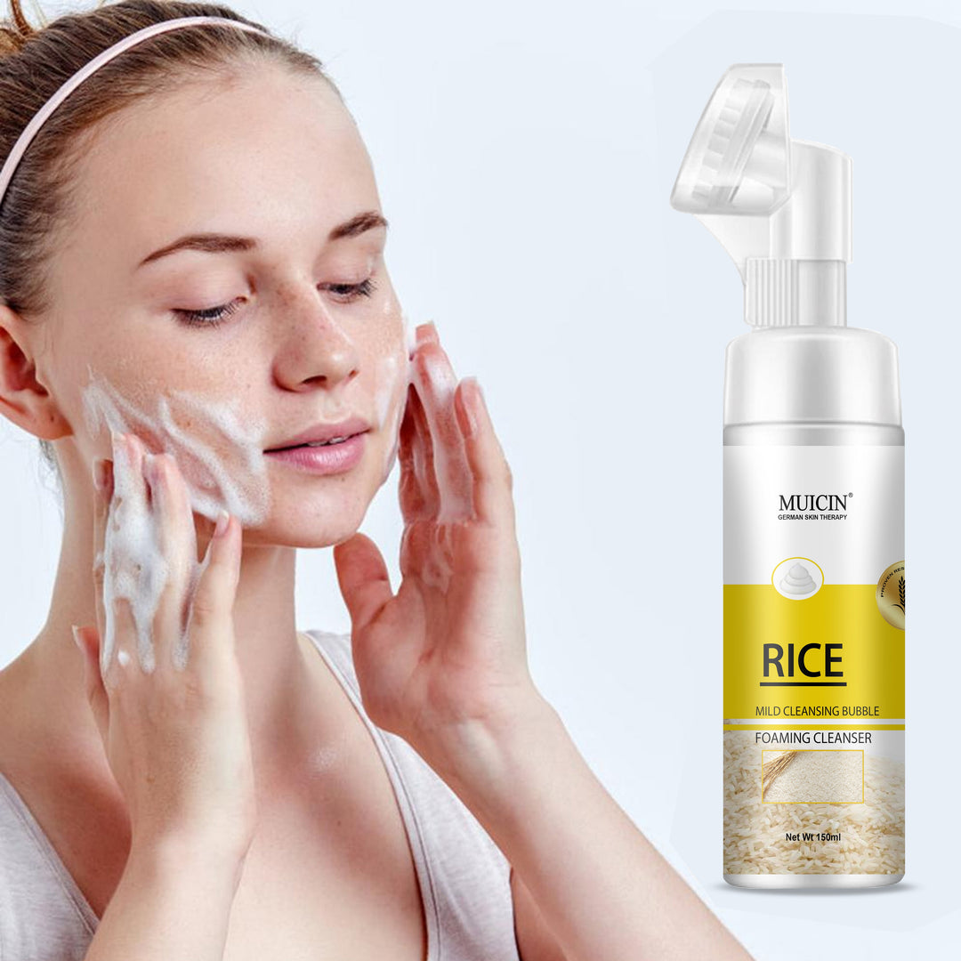 MUICIN - Rice Mild Cleansing Bubble Foaming Facial Cleanser Best Price in Pakistan