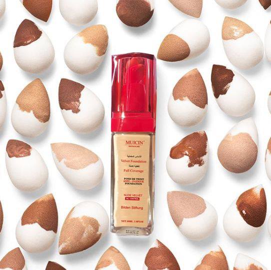 MUICIN - Nude Velvet Full Coverage Foundation - 30ml Best Price in Pakistan