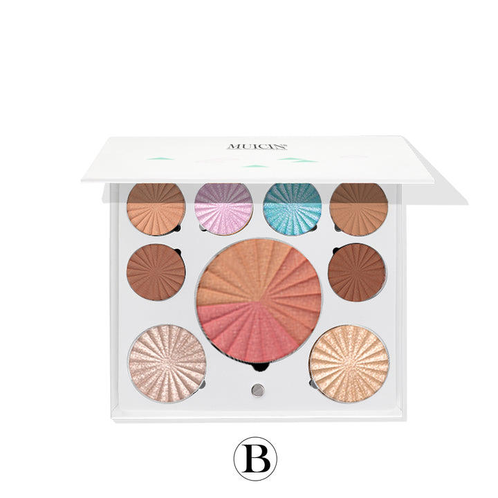 MUICIN - White Blusher & Eyeshadow Palette Best Price in Pakistan