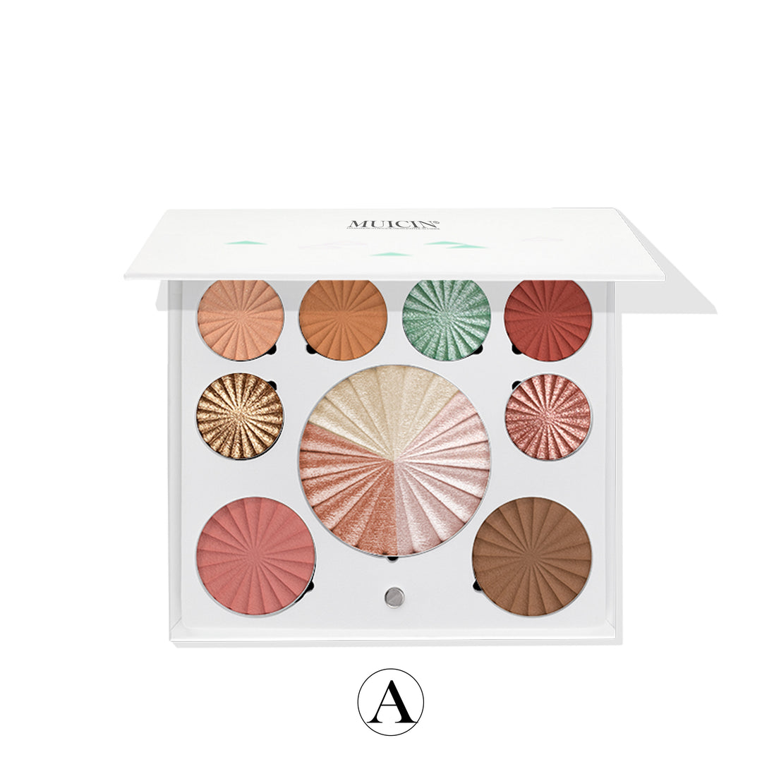 MUICIN - White Blusher & Eyeshadow Palette Best Price in Pakistan