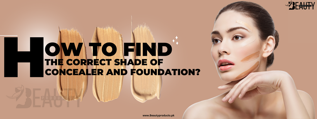 How to Find the Correct Shade of Concealer and Foundation