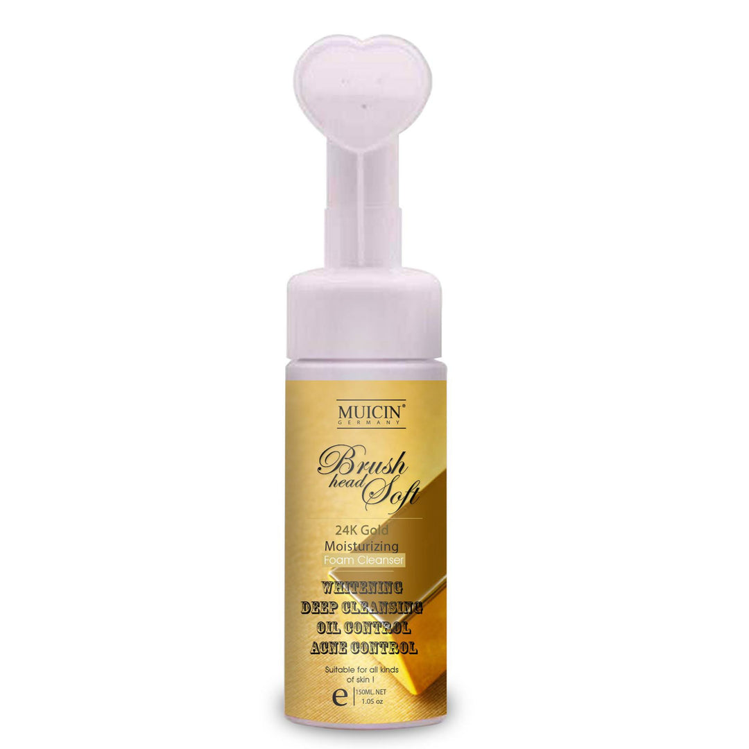 MUICIN - 24k Gold Bubble Foaming Facial Cleanser - 150ml Best Price in Pakistan