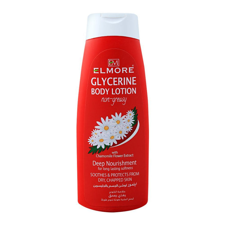 Elmore - Chamomile Glycerine Body Lotion Non Greasy - 250ml Best Price in Pakistan