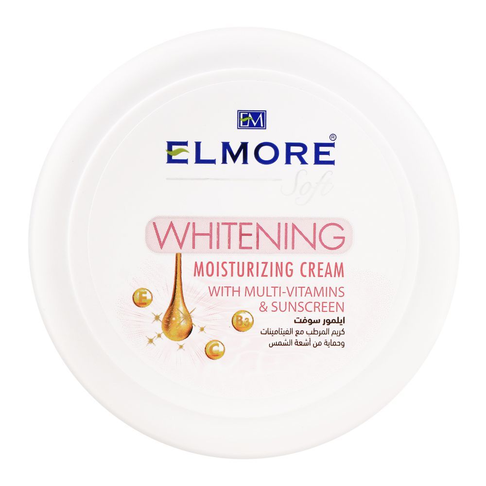 Elmore - Soft Whitening Moisturizing Cream - 200ml Best Price in Pakistan