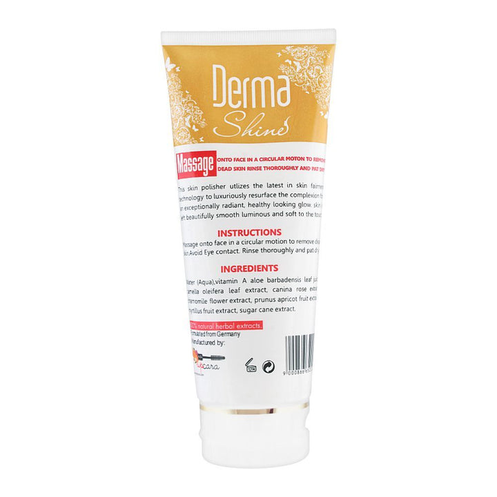 Derma Shine - Gently Exfoliating Mix Fruits Whitening Skin Polisher - 200g Best Price in Pakistan