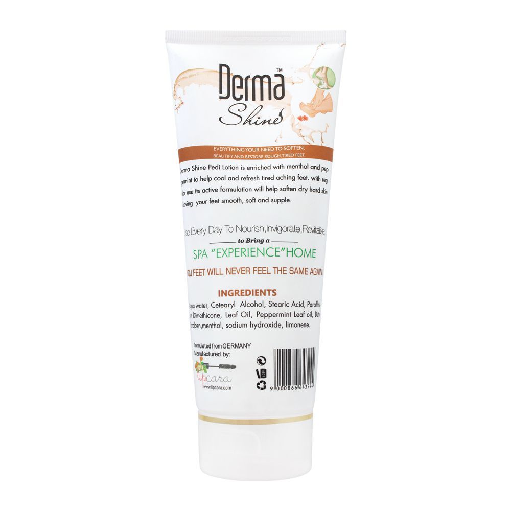 Derma Shine  - Peppermint & Menthol Pedi Lotion - 200g Best Price in Pakistan