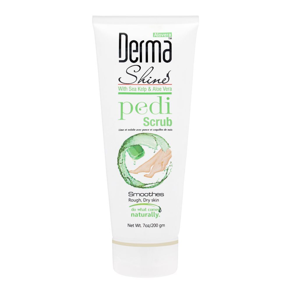 Derma Shine - Sea Kelp & Aloe Vera Pedi Scrub - 200g Best Price in Pakistan