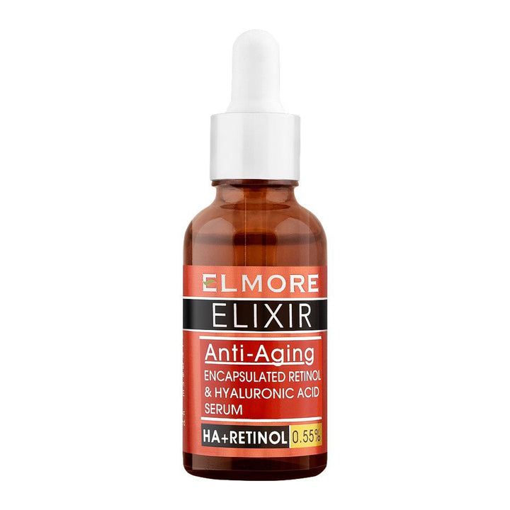 Elmore - Elixir Anti-Aging Encapsulated Retinol & Hyaluronic Acid 0.55% Serum - 30ml Best Price in Pakistan