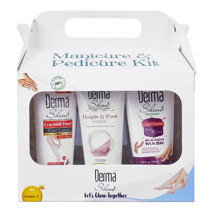 Derma Shine - Manicure & Pedicure Kit, 6-Pack