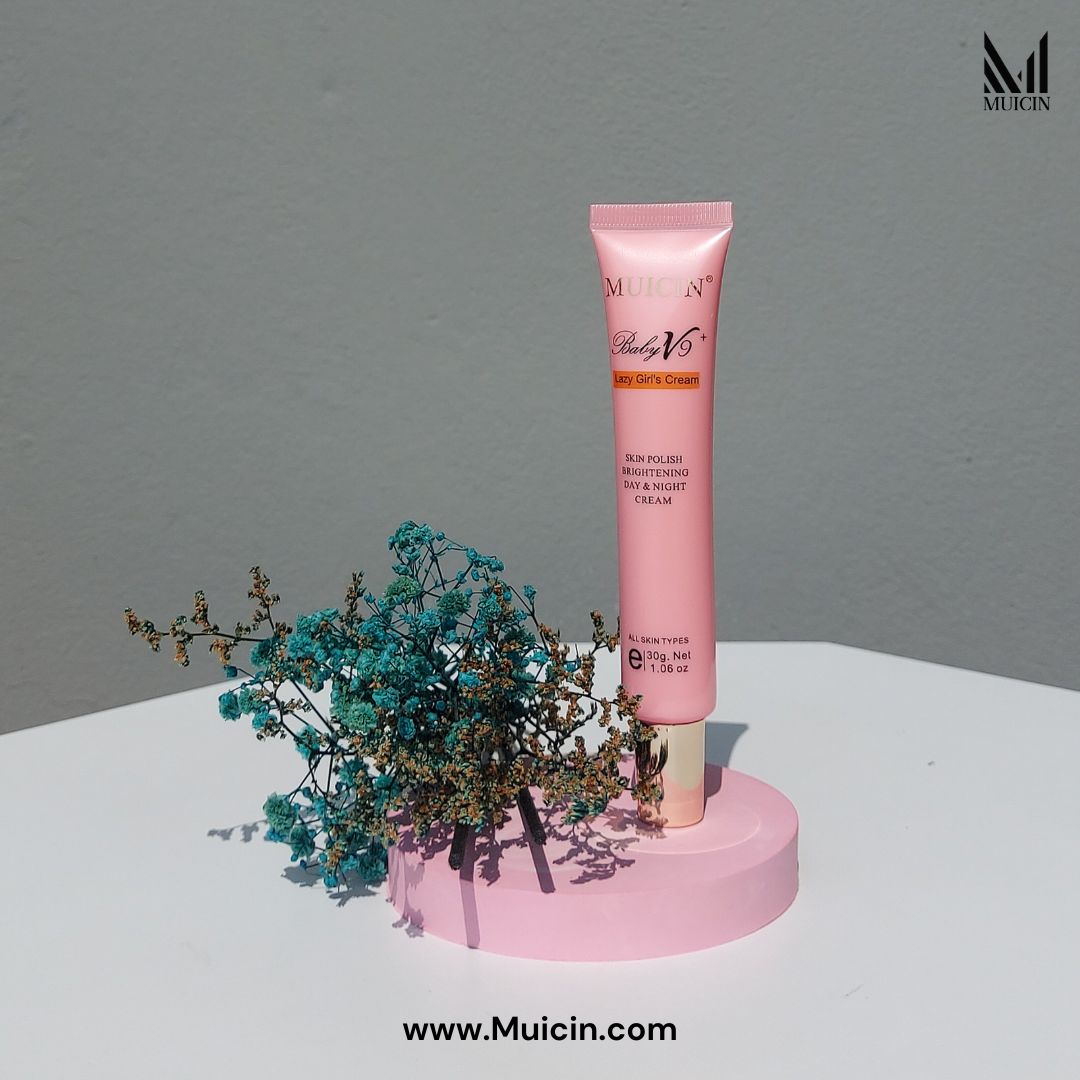 MUICIN - V9+ Lazy Girl Day & Night Skin Polish Cream Tube - 30g Best Price in Pakistan