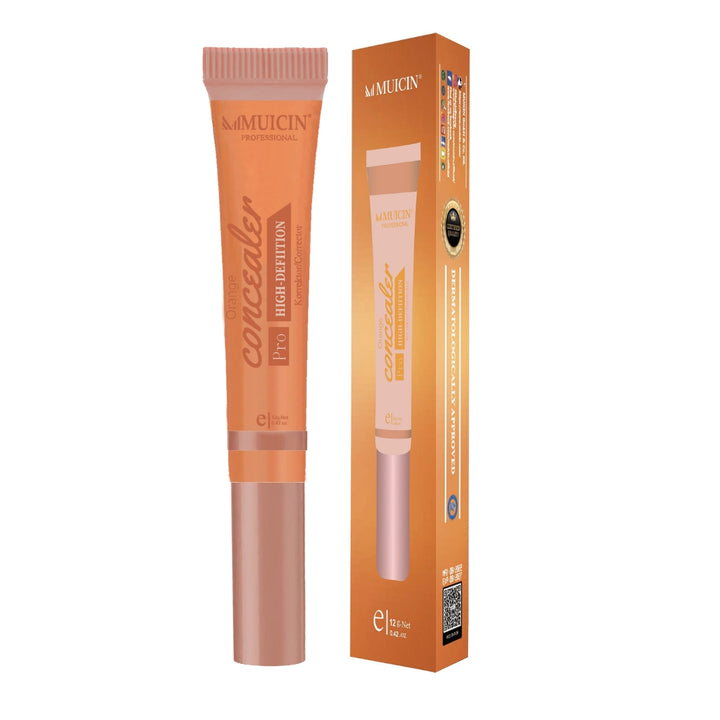 MUICIN - 3D Pro Concealer Orange Color Tube - 12g Best Price in Pakistan