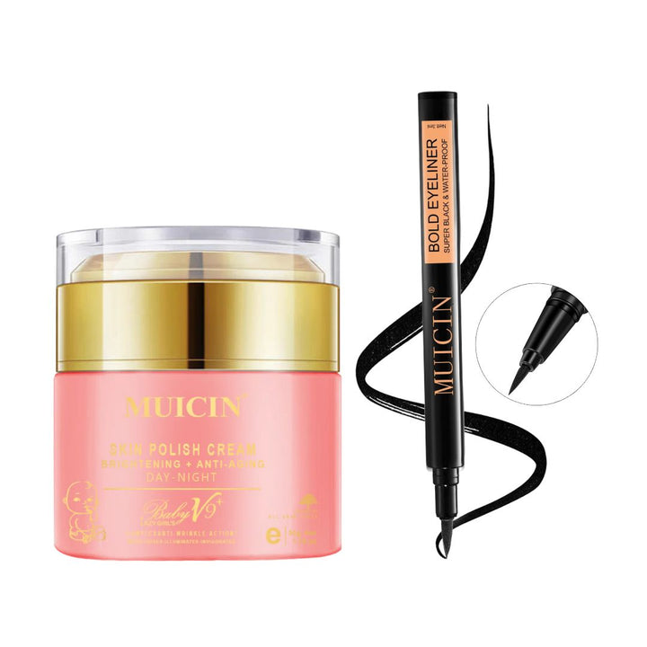 MUICIN - V9+ Lazy Girl Day & Night Skin Polish Cream Tube