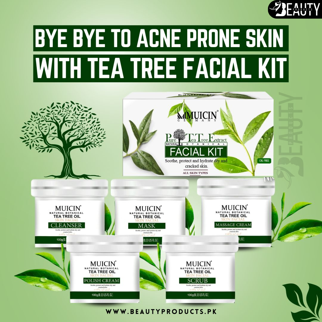 MUICIN - Tea tree facial kit - BeautyProducts.pk