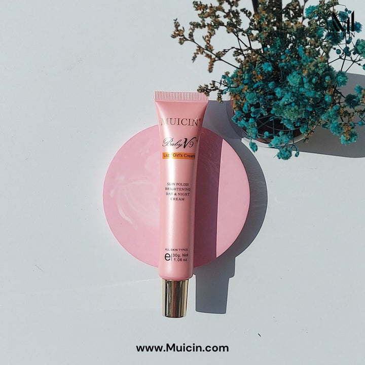 MUICIN - V9+ Lazy Girl Day & Night Skin Polish Cream Tube - 30g Best Price in Pakistan