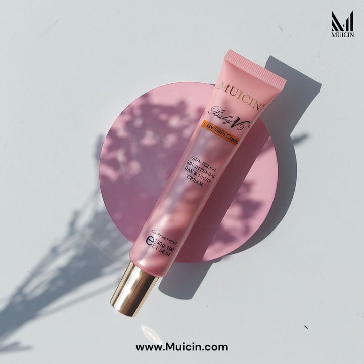 MUICIN - V9+ Lazy Girl Day & Night Skin Polish Cream Tube - 30g Best Price in Pakistan