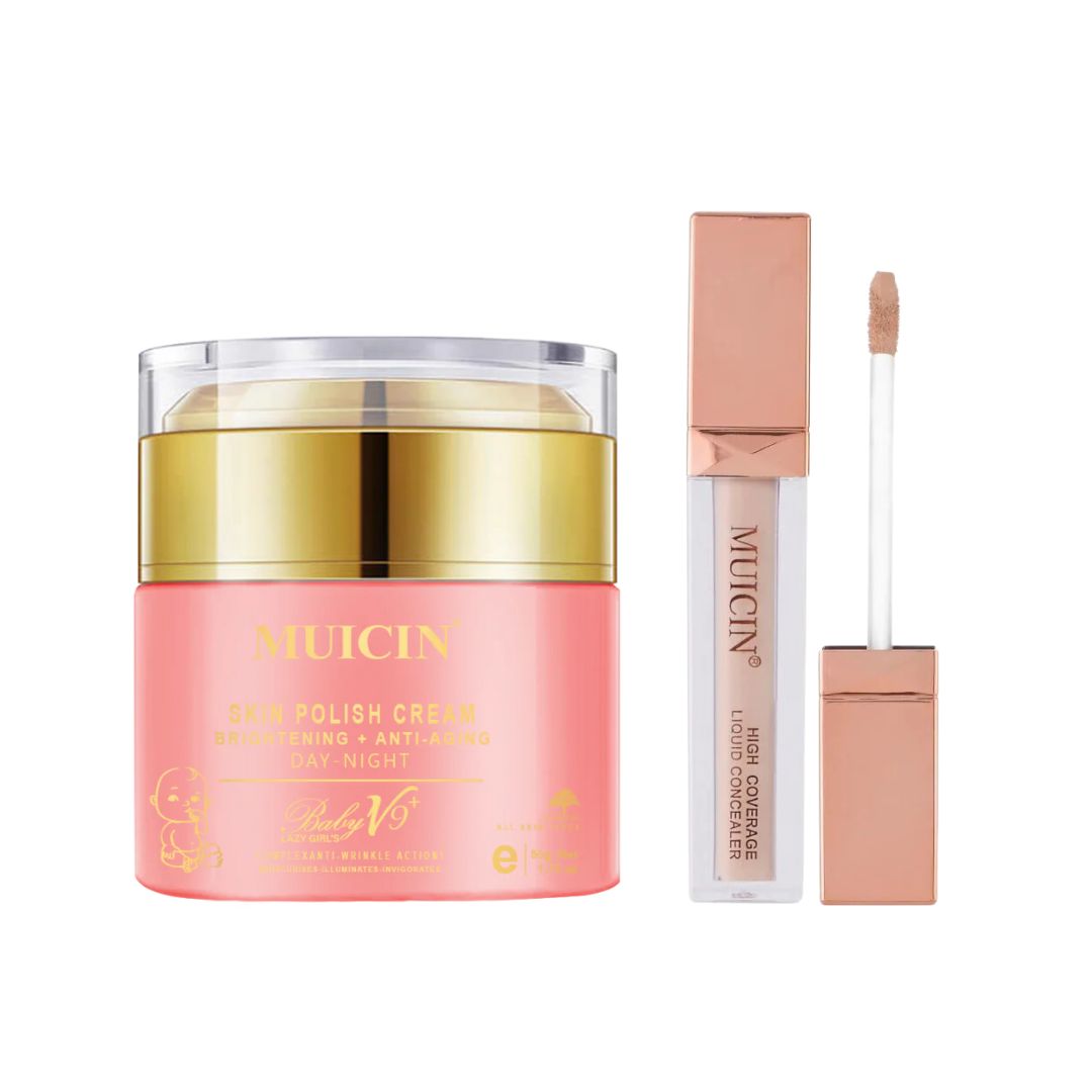 MUICIN - V9+ Lazy Girl Day & Night Skin Polish Cream Tube