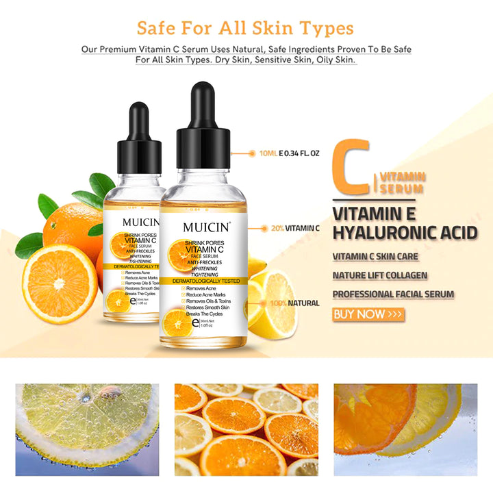 MUICIN - Shrink Pores Vitamin C Face Serum - 30ml