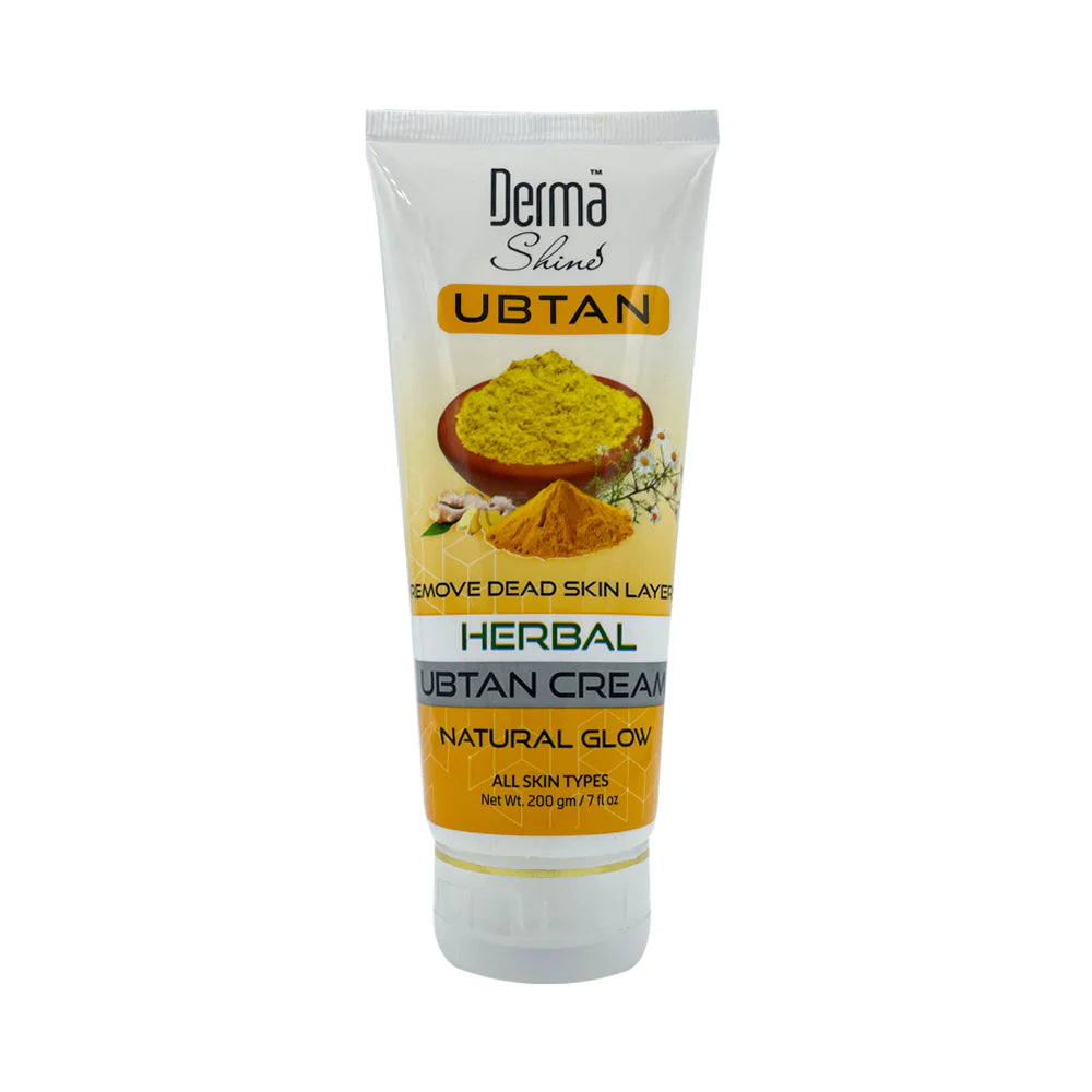 Derma Shine - Herbal Ubtan Cream For Natural Glow - 200g Best Price in Pakistan