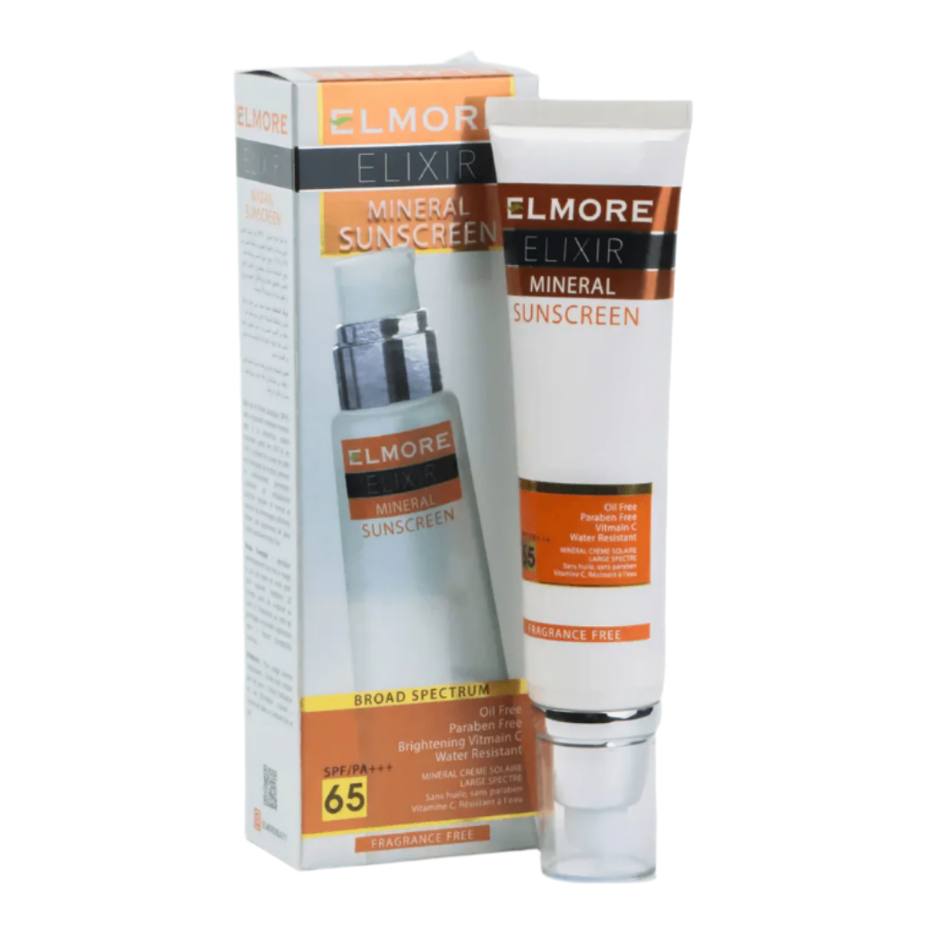 Elmore - Elixir Mineral Sunscreen With Vitamin-C SPF-65 - 100ml Best Price in Pakistan