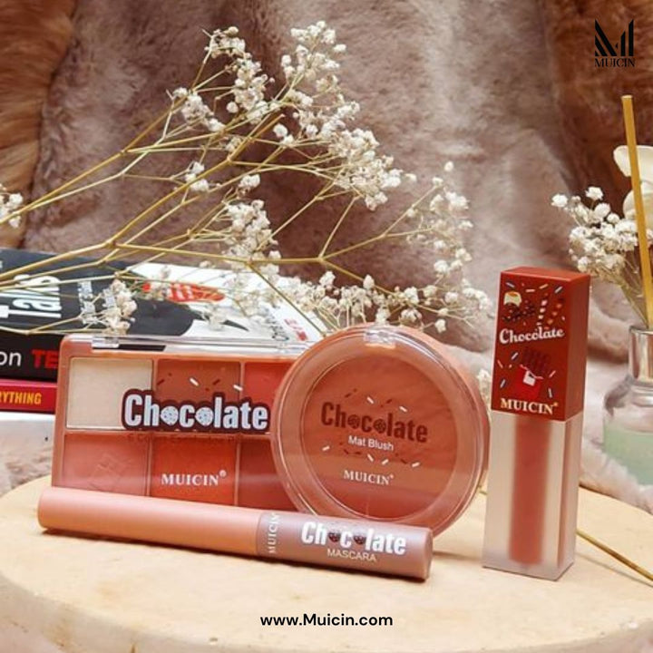 MUICIN - 4 In 1 Wicked Dark Chocolate Makeup Kit Best Price in Pakistan