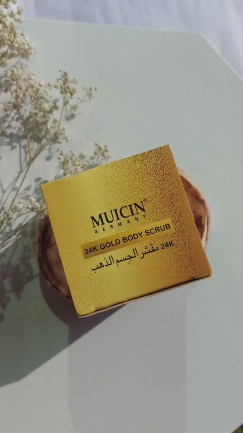 MUICIN - 24k Gold Exfoliating Face & Body Scrub - 500g  Best Price in Pakistan