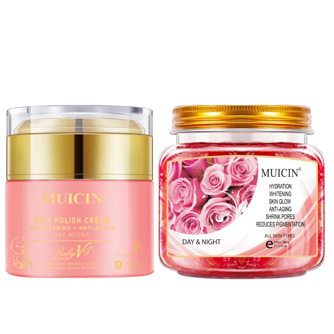 MUICIN - V9+ Lazy Girl Day & Night Skin Polish Cream Tube