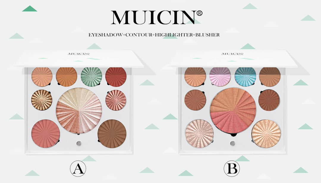 MUICIN - White Blusher & Eyeshadow Palette Best Price in Pakistan