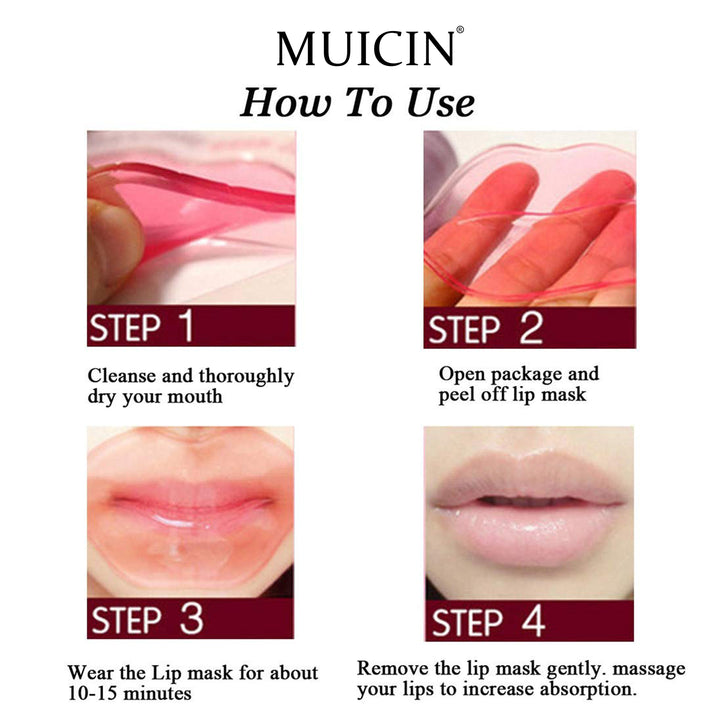 MUICIN - Moisturizing & Hydrating Lip Sheet Pink Mask Best Price in Pakistan