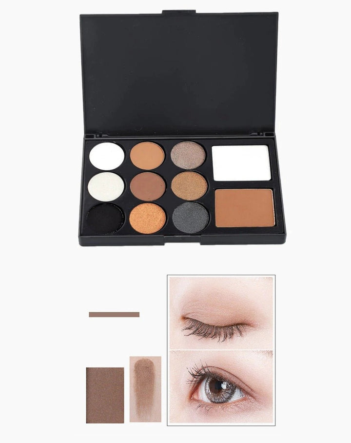 MUICIN - Matte & Velvet 11 Colors Eyeshadow Palette Best Price in Pakistan