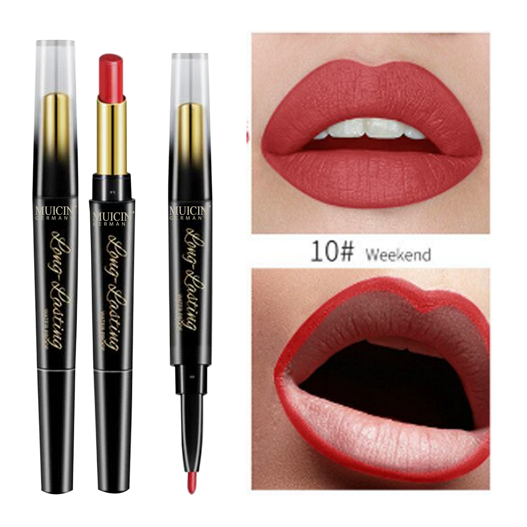 MUICIN - 2 In 1 Lipstick & Lip Liner Best Price in Pakistan