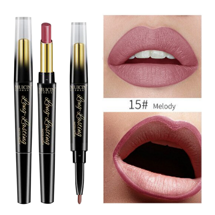 MUICIN - 2 In 1 Lipstick & Lip Liner Best Price in Pakistan