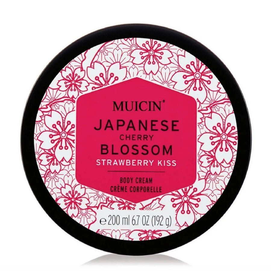 MUICIN - Japanese Cherry Blossom Strawberry Kiss Body Cream 200ml Best Price in Pakistan