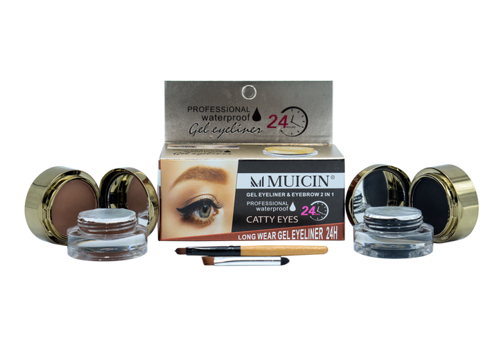 MUICIN - 2 In 1 Catty Eyes Gel Eyeliner Best Price in Pakistan