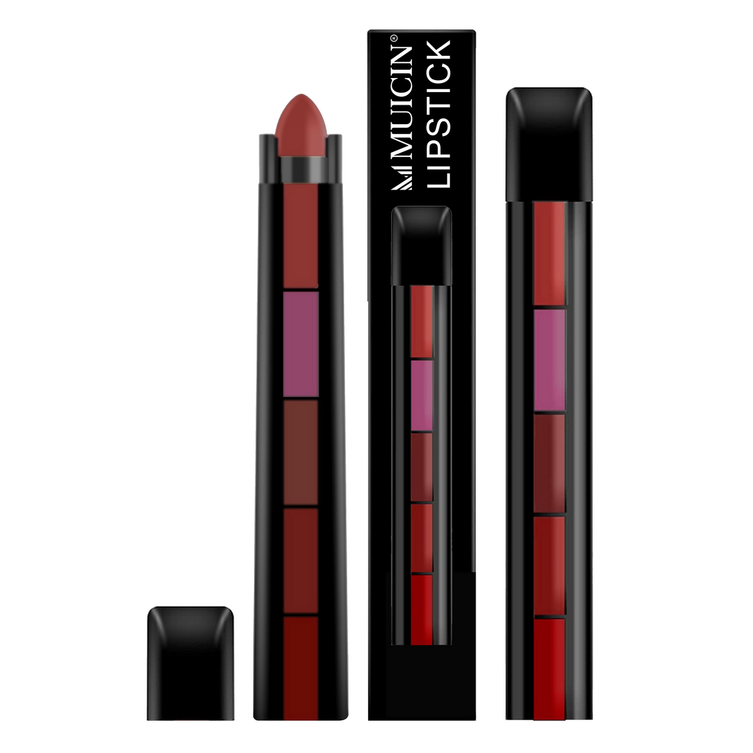 MUICIN - 5 in 1 Matte Lipsticks Best Price in Pakistan