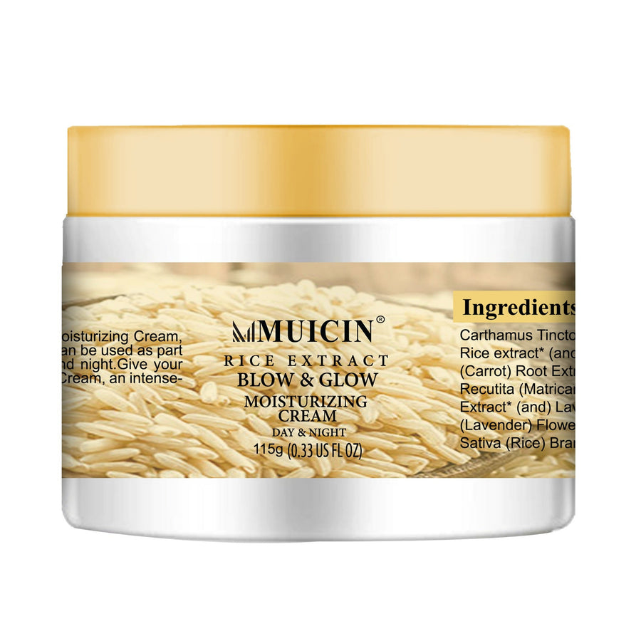 MUICIN - Rice Extract Blow & Glow Moisturizing Cream - 115g Best Price in Pakistan