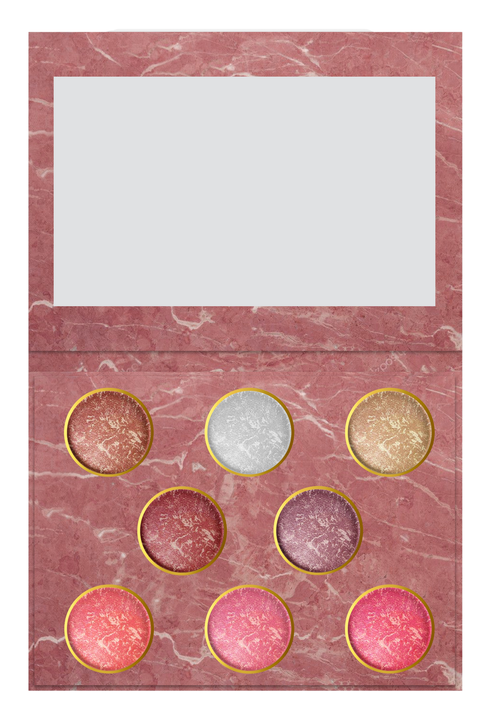 MUICIN - Baked Terracotta Highlight Blush & Eyeshadow Palette Best Price in Pakistan