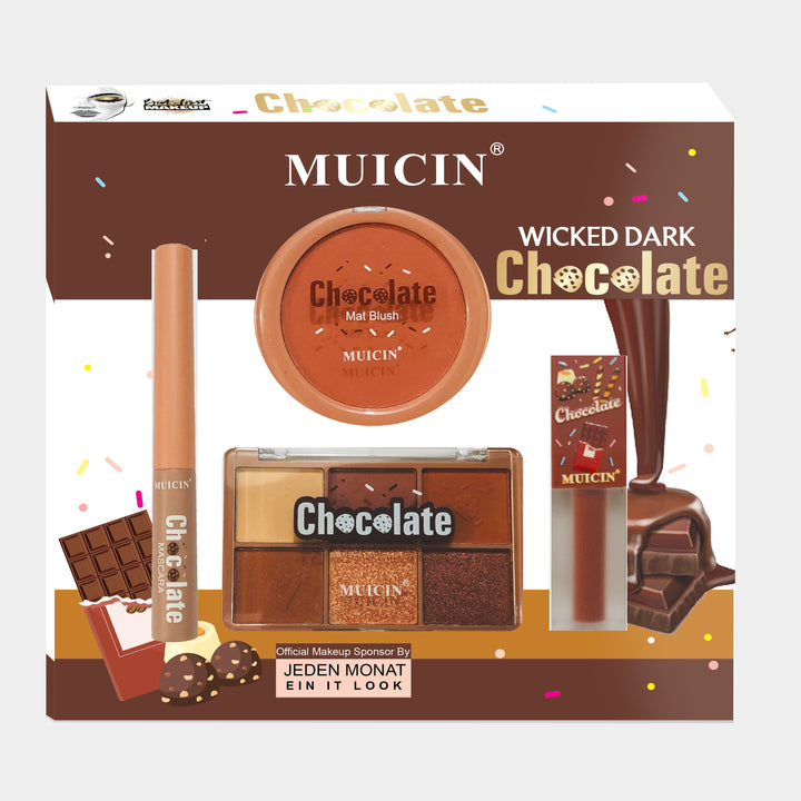 MUICIN - 4 In 1 Wicked Dark Chocolate Makeup Kit Best Price in Pakistan