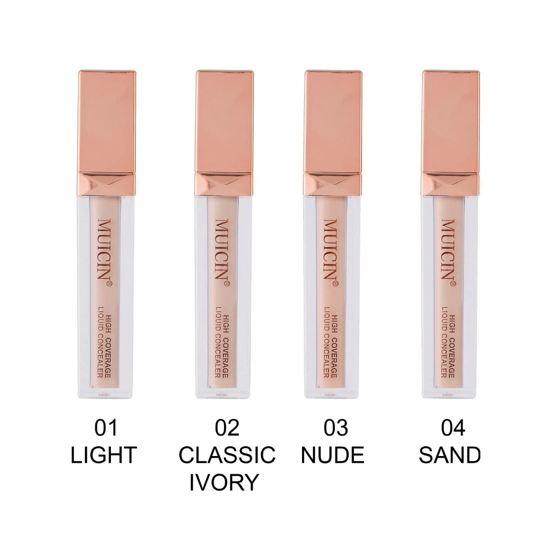 MUICIN - Gold HD Coverage Liquid Concealer - 6g Best Price in Pakistan