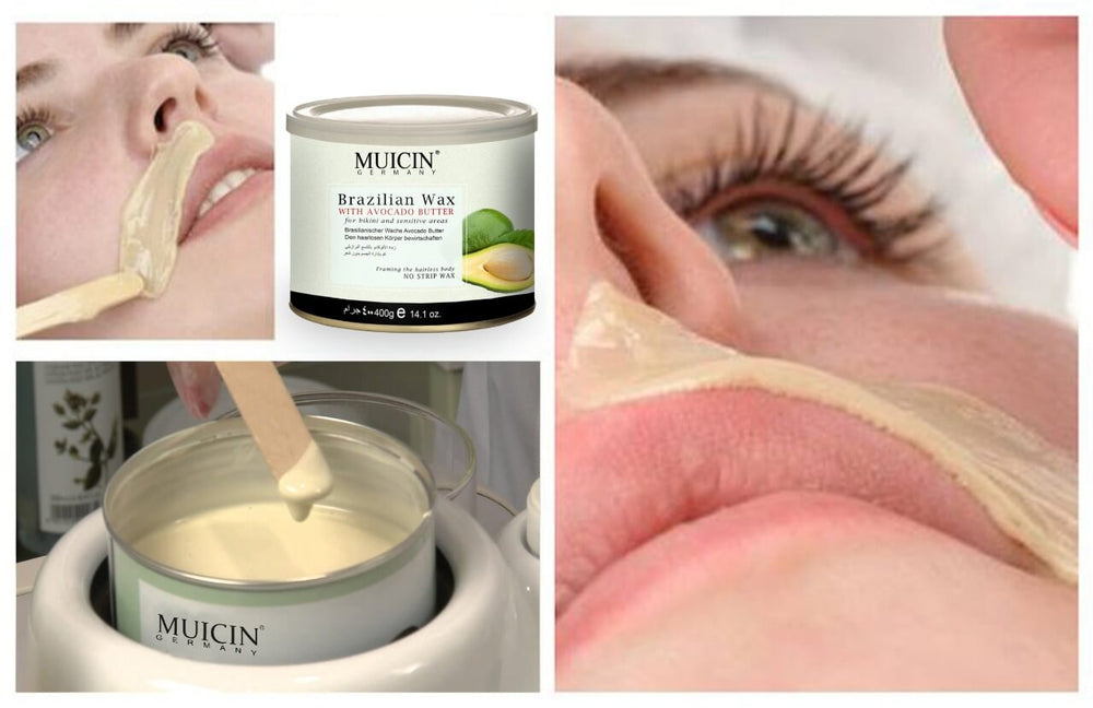 MUICIN - Avocado Hair Removal Brazilian Wax Jar - 400 g Best Price in Pakistan