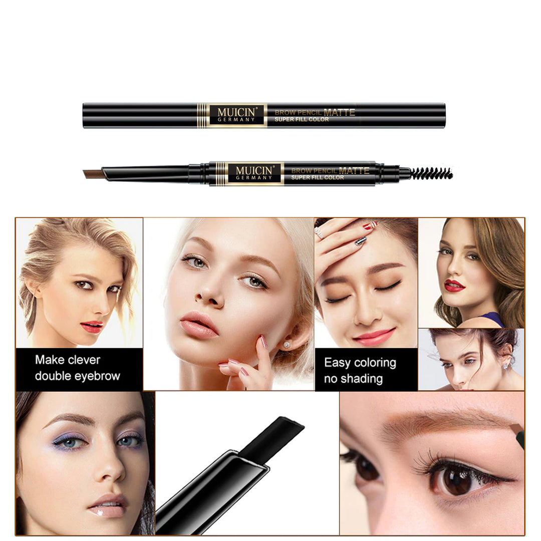 MUICIN - 2 In 1 Eyebrow Marker Eyeliner Best Price in Pakistan 